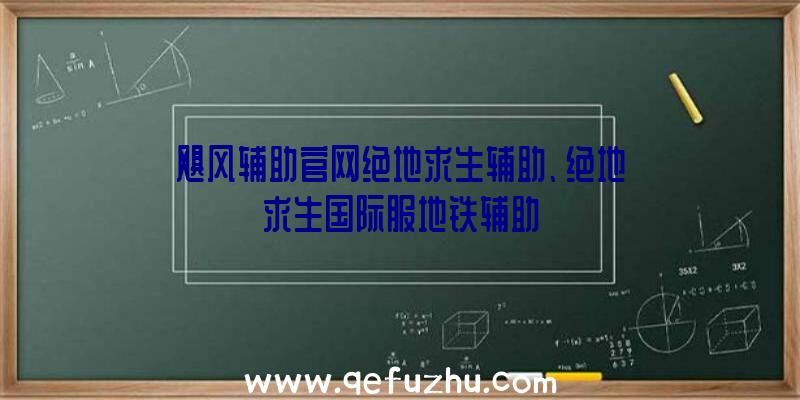 飓风辅助官网绝地求生辅助、绝地求生国际服地铁辅助