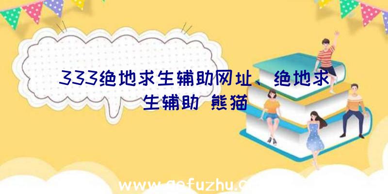 333绝地求生辅助网址、绝地求生辅助