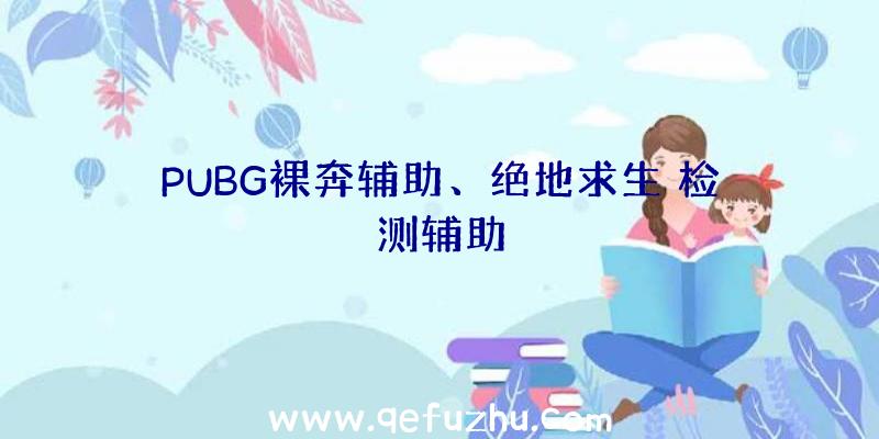 PUBG裸奔辅助、绝地求生