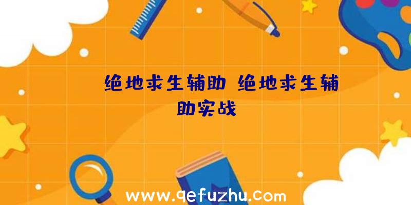 dnf绝地求生辅助、绝地求生辅助实战