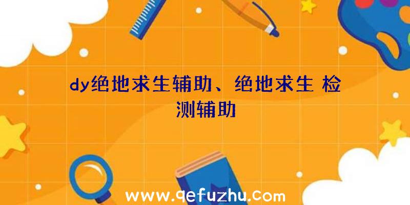 dy绝地求生辅助、绝地求生