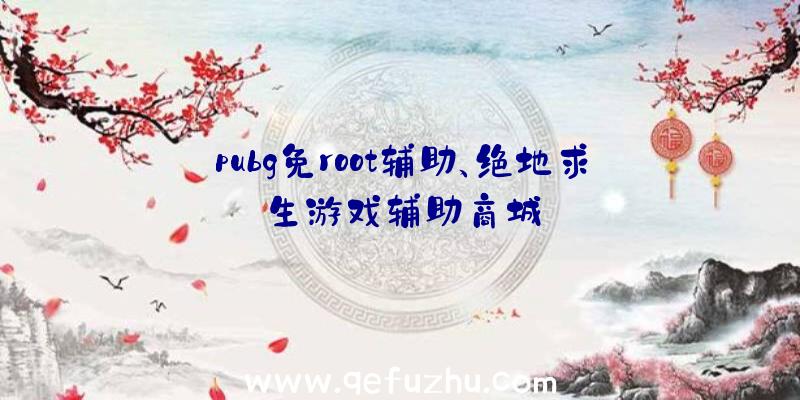 pubg免root辅助、绝地求生游戏辅助商城