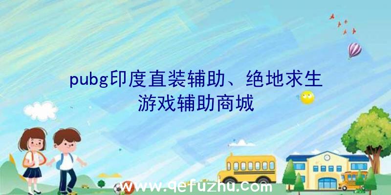 pubg印度直装辅助、绝地求生游戏辅助商城