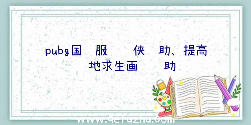 pubg国际服钢铁侠辅助、提高绝地求生画质辅助