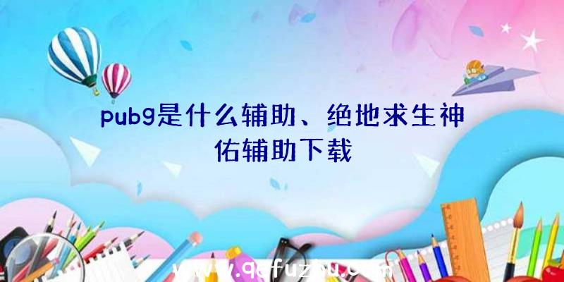 pubg是什么辅助、绝地求生神佑辅助下载