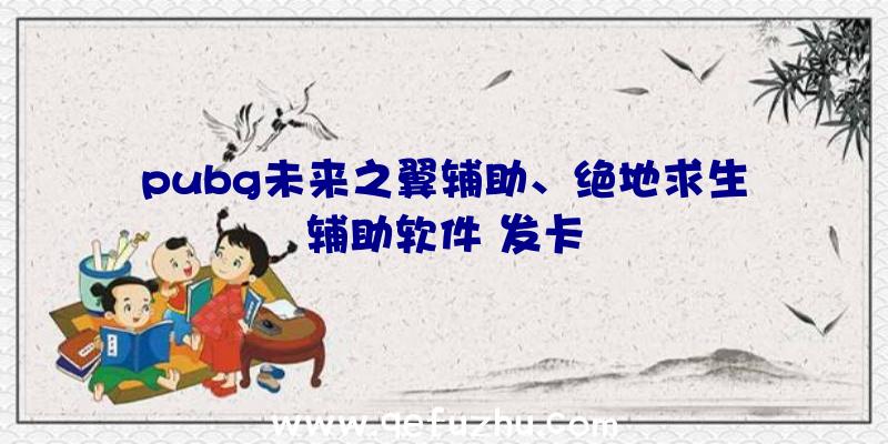 pubg未来之翼辅助、绝地求生辅助软件