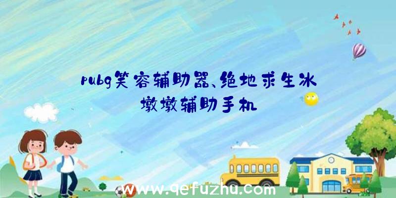 pubg笑容辅助器、绝地求生冰墩墩辅助手机