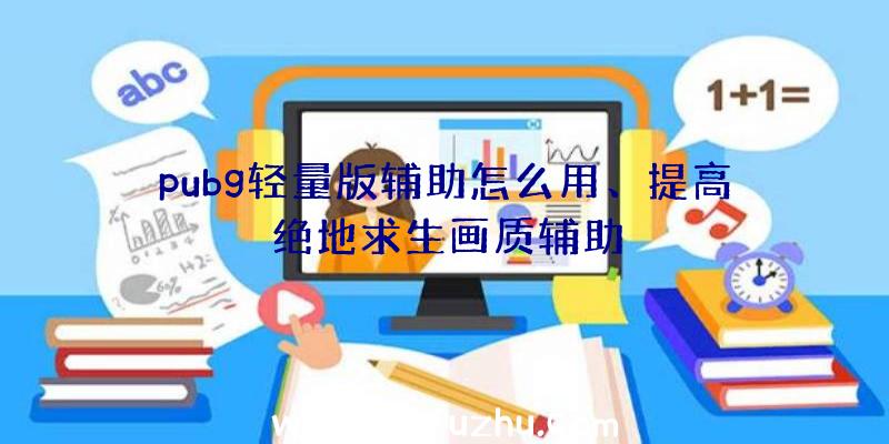 pubg轻量版辅助怎么用、提高绝地求生画质辅助