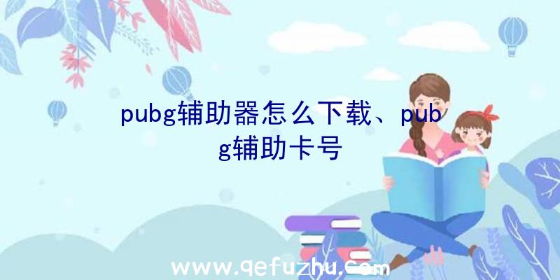 pubg辅助器怎么下载、pubg辅助卡号