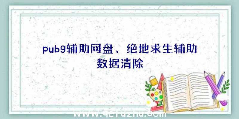 pubg辅助网盘、绝地求生辅助数据清除