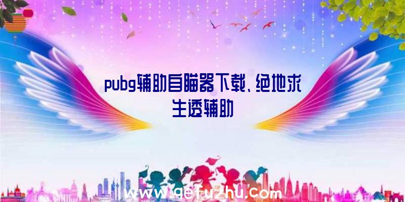 pubg辅助自瞄器下载、绝地求生透辅助