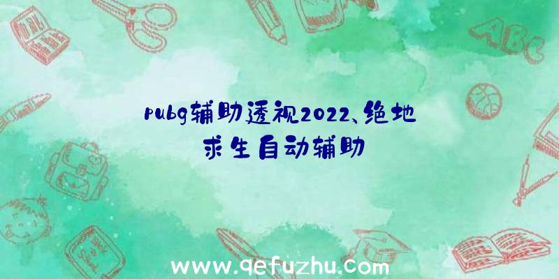 pubg辅助透视2022、绝地求生自动辅助