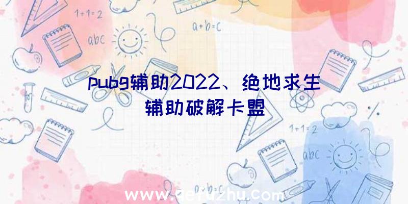 pubg辅助2022、绝地求生辅助破解卡盟