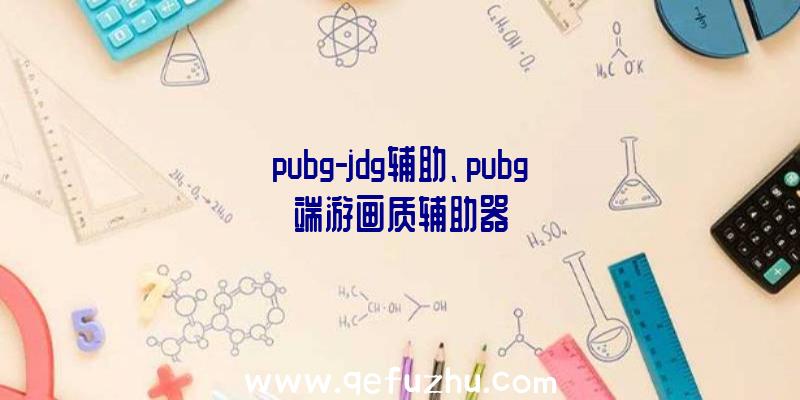 pubg-jdg辅助、pubg端游画质辅助器