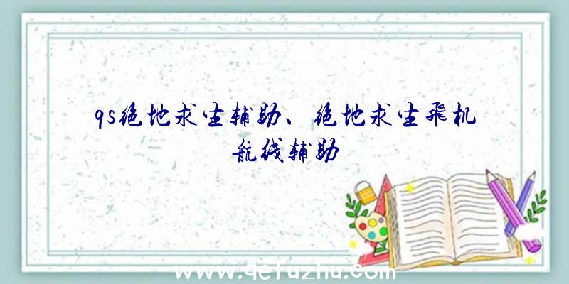 qs绝地求生辅助、绝地求生飞机航线辅助