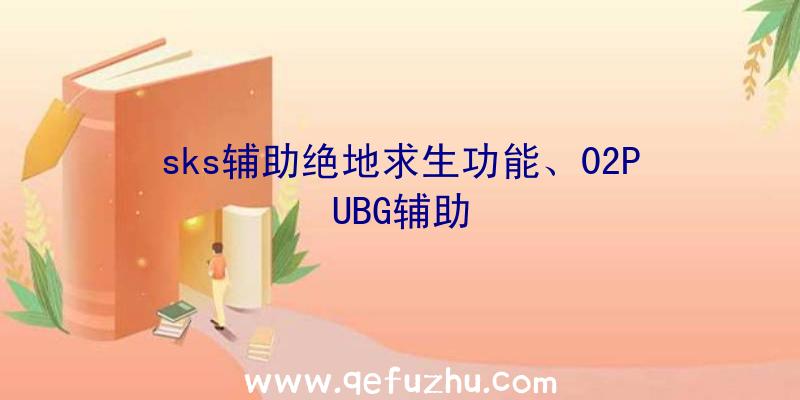 sks辅助绝地求生功能、02PUBG辅助