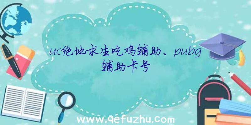 uc绝地求生吃鸡辅助、pubg辅助卡号