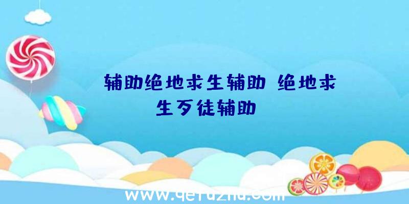 xyz辅助绝地求生辅助、绝地求生歹徒辅助