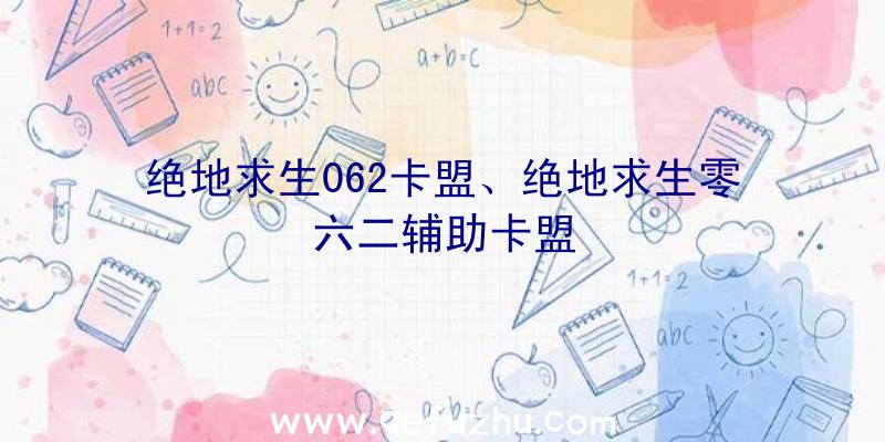 绝地求生062卡盟、绝地求生零六二辅助卡盟