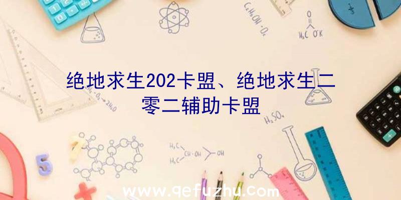 绝地求生202卡盟、绝地求生二零二辅助卡盟