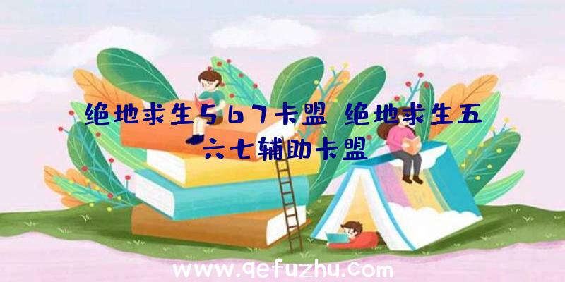 绝地求生567卡盟、绝地求生五六七辅助卡盟