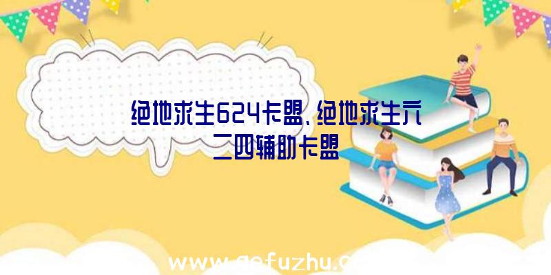 绝地求生624卡盟、绝地求生六二四辅助卡盟