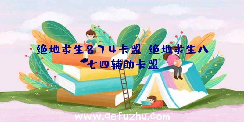 绝地求生874卡盟、绝地求生八七四辅助卡盟