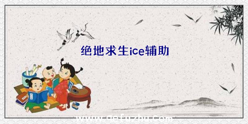 绝地求生ice辅助