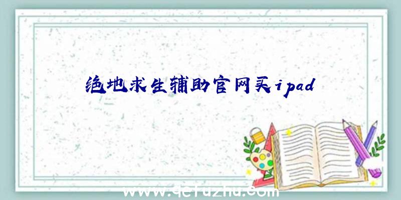 绝地求生辅助官网买ipad