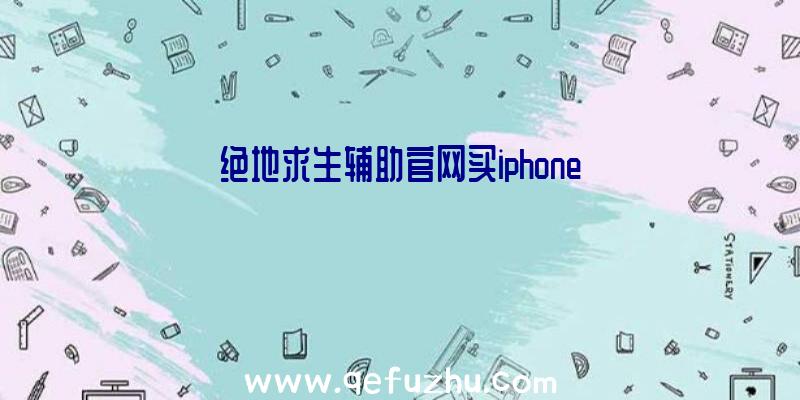 绝地求生辅助官网买iphone