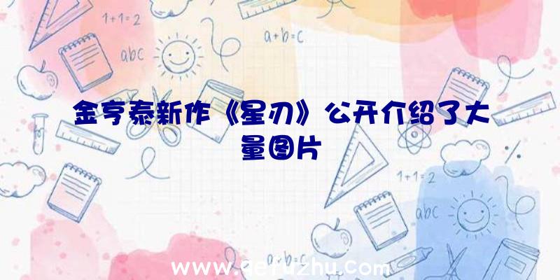 金亨泰新作《星刃》公开介绍了大量图片